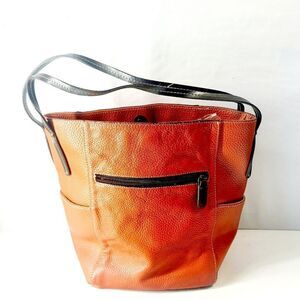 Zaza Leather Shoulder Bag